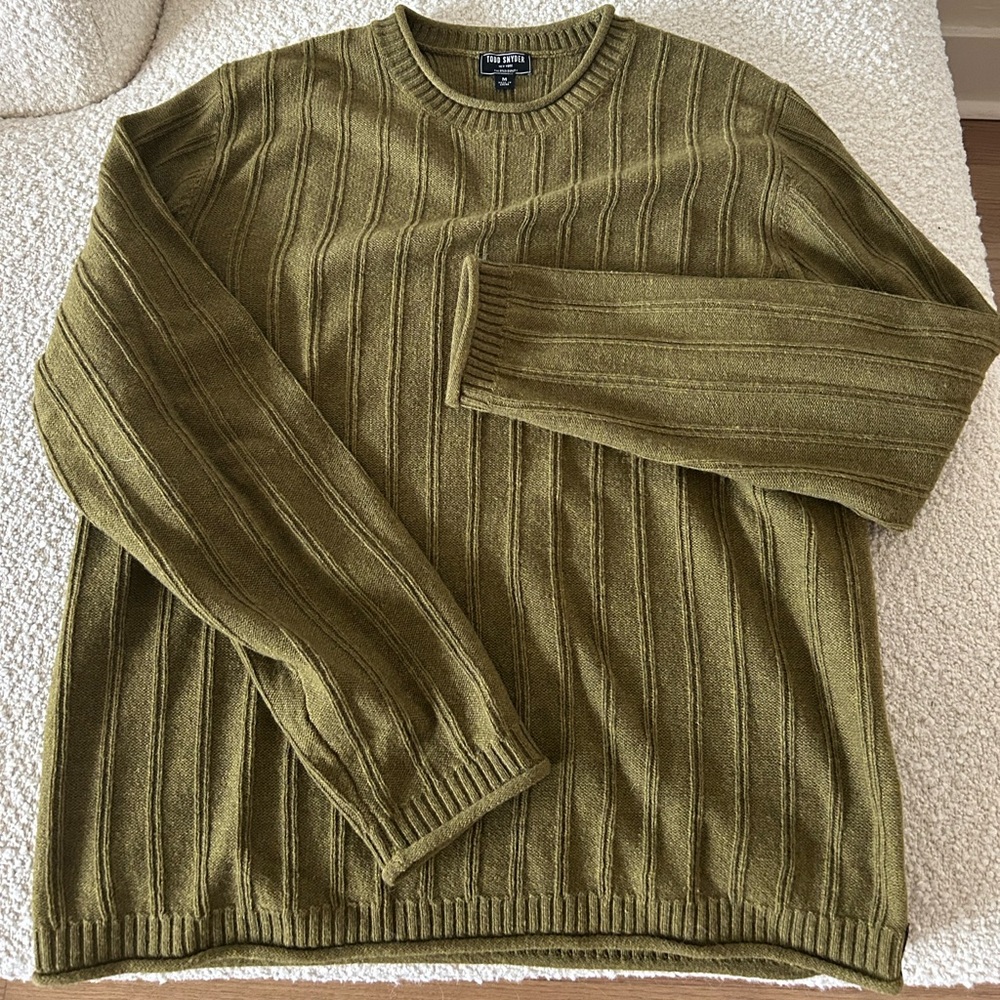 Todd Snyder channel Crewneck NWOT